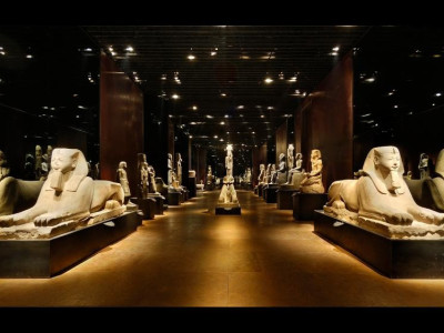 Torino - Museo Egizio, la Galleria dei Re