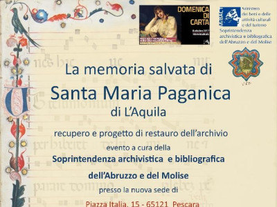La memoria salvata di Santa Maria Paganica