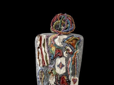L'Olmo Racconta 1997 - Scultura in ceramica policroma
