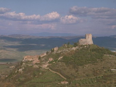 Castiglione d'Orcia, ROCCA A TENTENNANO