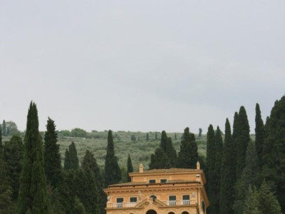 Villa Fidelia. La facciata di valle. Parco Tecnologico 3A-Progetto Ville e Giardini Regione Umbria; jpg; 512 pixels; 768 pixels