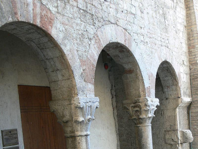 Portico antica Chiesa di Sant'Agata