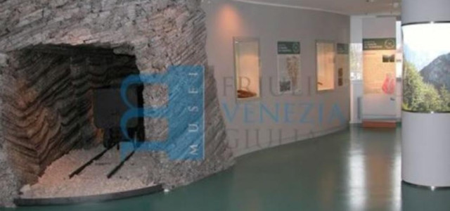 Allestimento espositivo dedicato all'attività mineraria del resartico