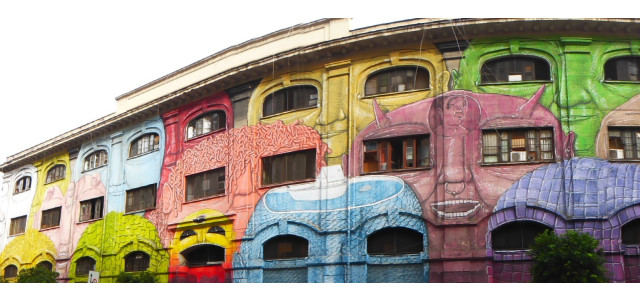 La streetart di Blu a Roma: un museo a cielo aperto