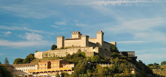 Il Festival dei Due Mondi visto dalla Rocca Albornoziana e dal Duomo di Spoleto