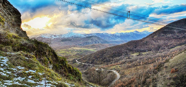Ponte alla Luna: il ponte tibetano più lungo d'Italia
