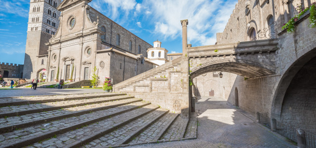 Viaggio a Viterbo, location della serie Catch-22