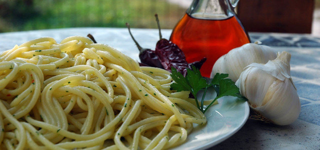 Spaghetti alla colatura di alici di Cetara