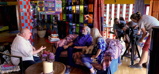 Musaba, Nik Spatari protagonista del docufilm di Veneziano