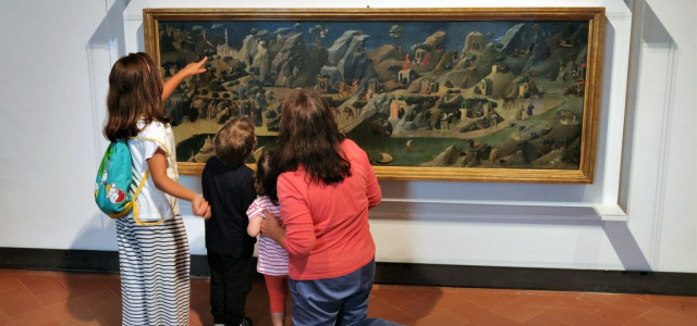Uffizi, il primo museo al mondo con un’opera a misura di bambino