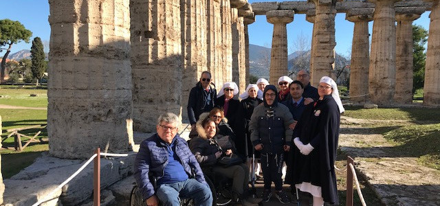 Basilica di Paestum: è l’unico tempio dove si entra in carrozzina