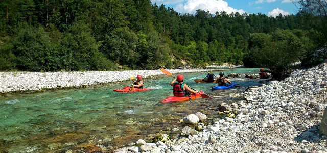 Kayak nei canyon del Parco Fluviale Novella