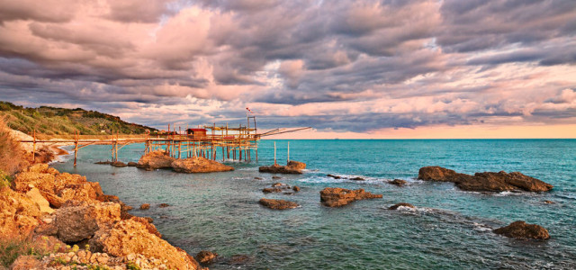 Le Sette Sorelle d'Abruzzo, sulla costa teramana
