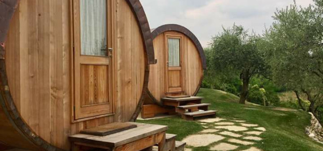 La Vigna di Sarah: dormire in una botte tra le colline del prosecco