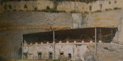 Villa dei Papiri, veduta panoramica dell'area