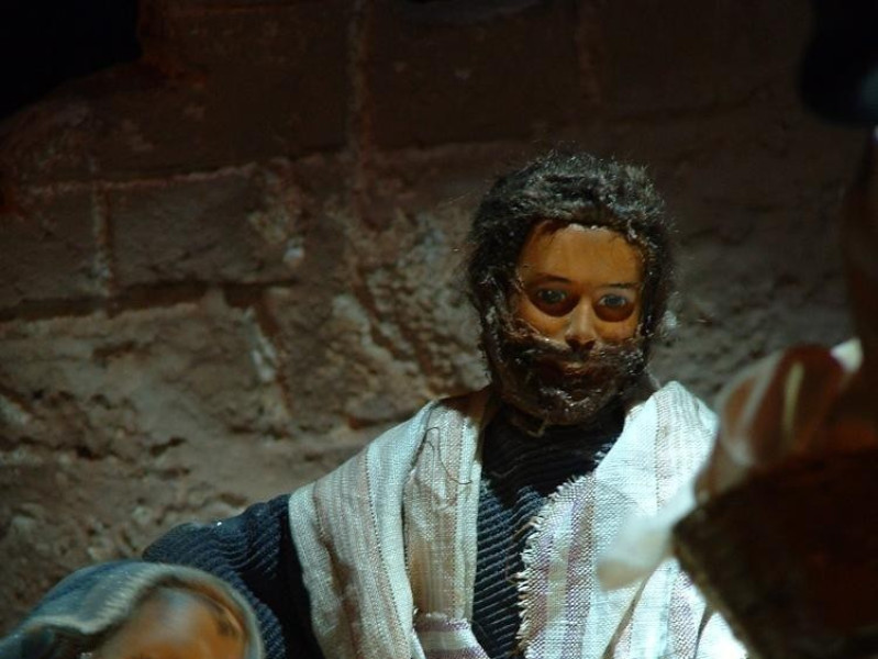 particolare presepio  particolare presepio