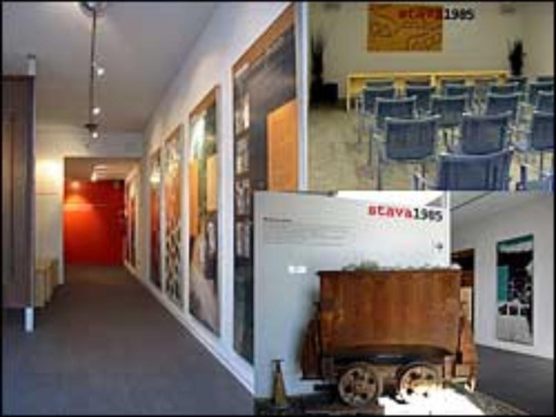 L'interno del centro di documentazione