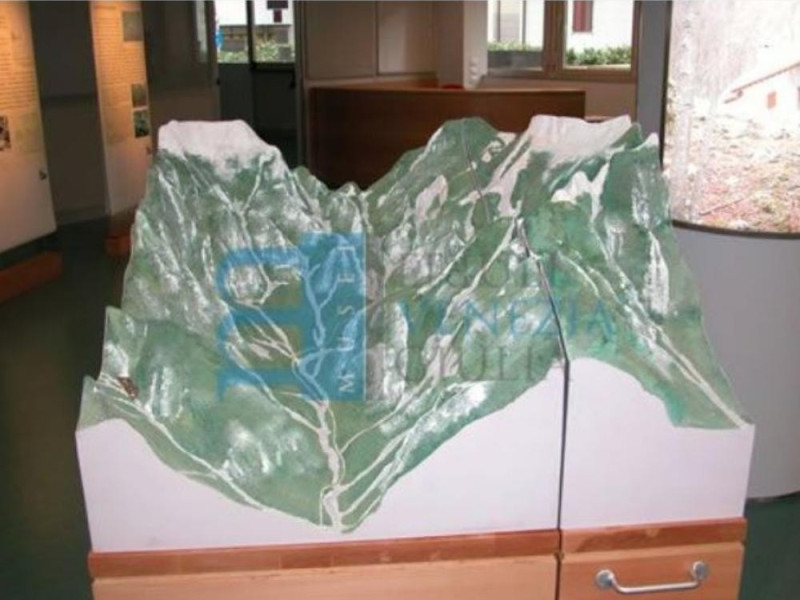 Plastico della Valle del rio Resartico