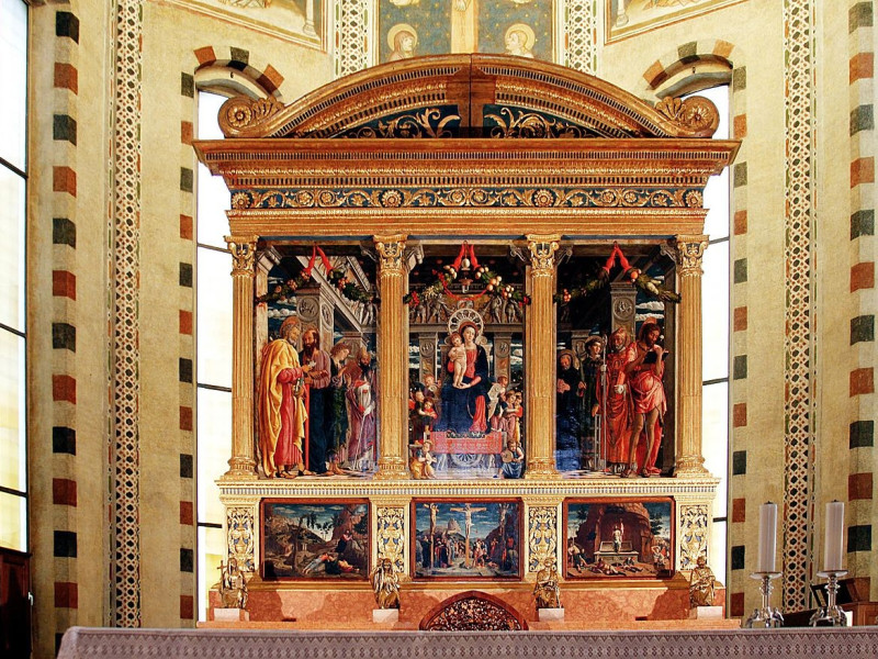 Andrea Mantegna, Pala di San Zeno Andrea Mantegna, Pala di San Zeno