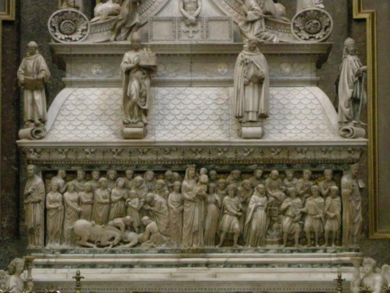 L'arca di San Domenico, opera di Nicola Pisano L'arca di San Domenico, opera di Nicola Pisano