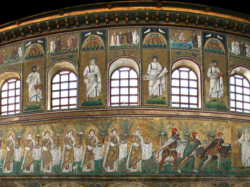Mosaici della navata Mosaici della navata