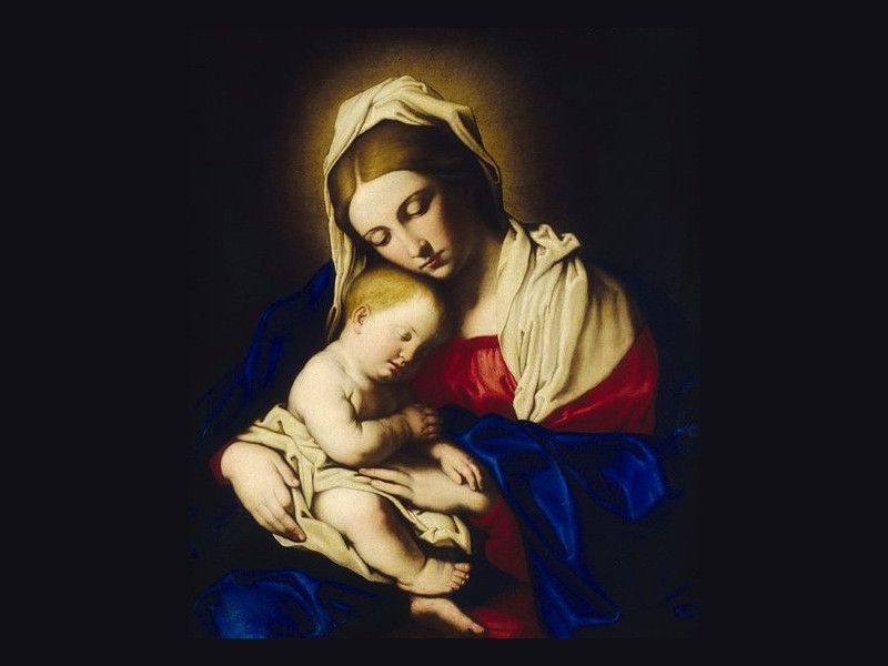 Sassoferrato, Madonna col Bambino Sassoferrato, Madonna col Bambino