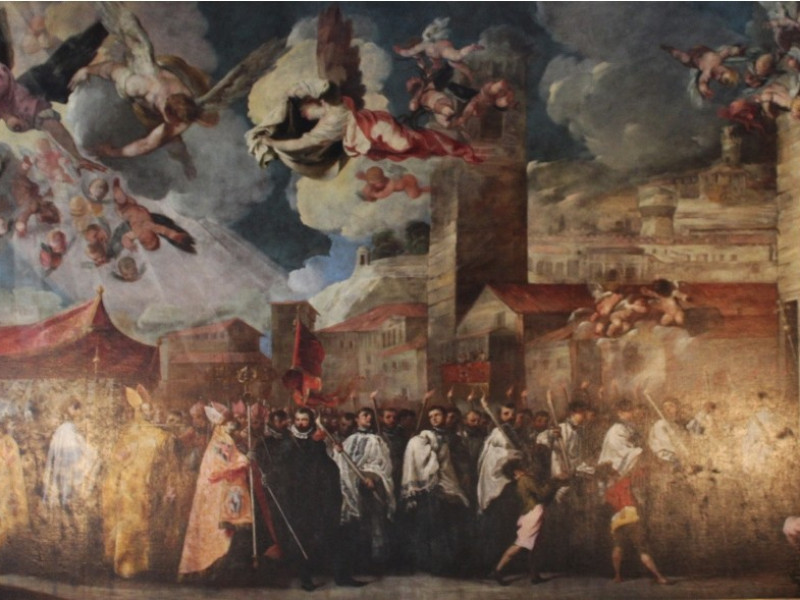 Francesco Maffei, Traslazione dei corpi di San Dominatore, San Paolo e San Anastastio vescovi di Brescia