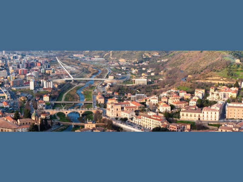 Panorama della città vista dal castello svevo Panorama della città vista dal castello svevo