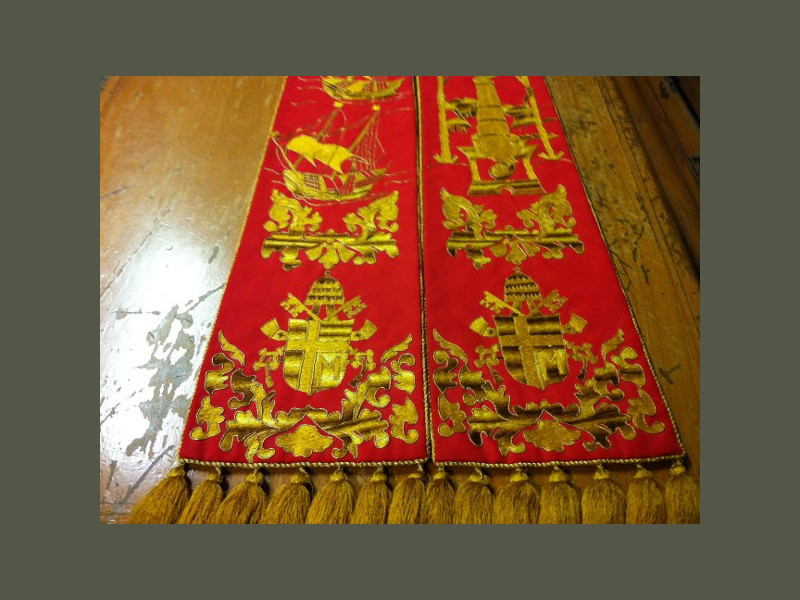 Stola pontificale di Giovanni Paolo II