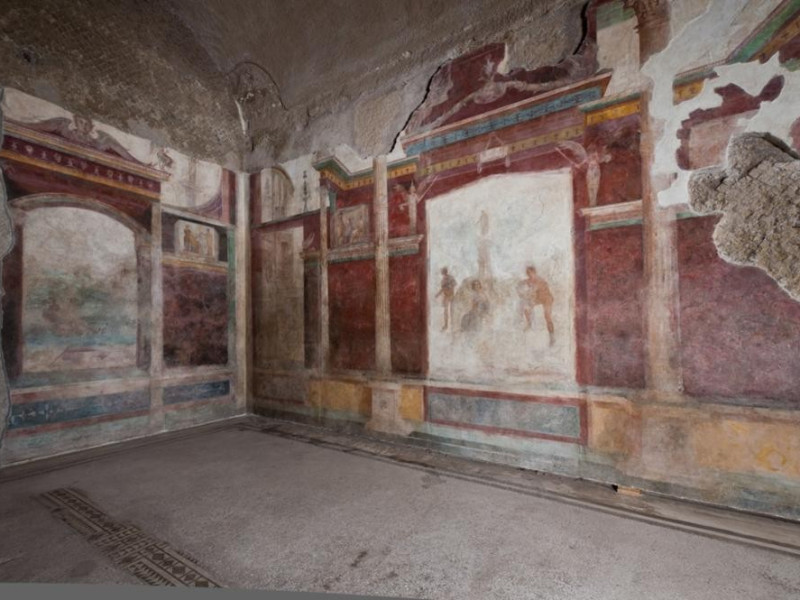 Casa di Livia. Le pitture del tablino Casa di Livia. Le pitture del tablino