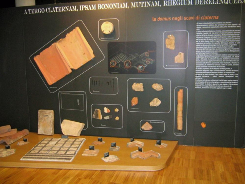 Ozzano dell'Emilia, Mostra permanente - "Il museo della città romana di Claterna" Ozzano dell'Emilia, Mostra permanente - "Il museo della città romana di Claterna"