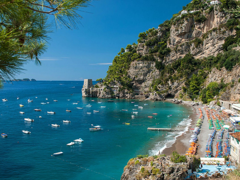 Spiaggia di Fornillo, Positano Spiaggia di Fornillo, Positano