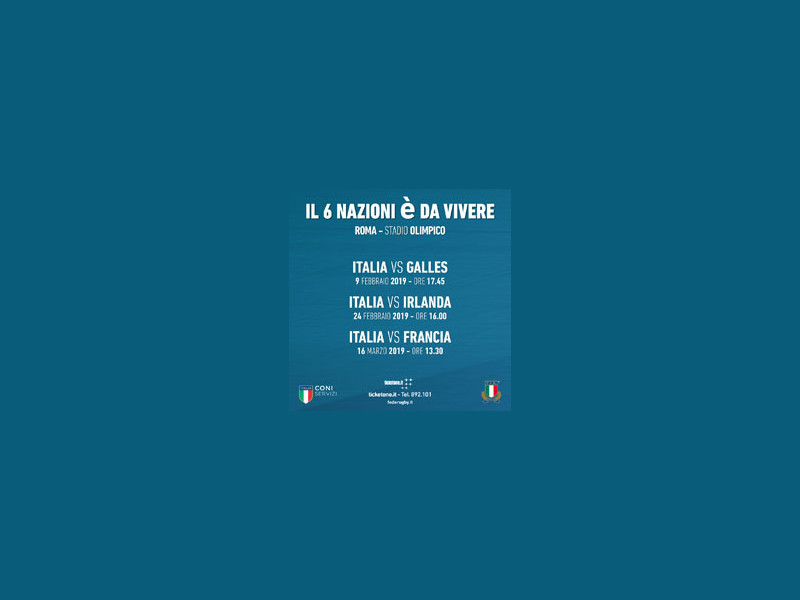 ITALIA VS IRLANDA - Six Nations Championship 2019 ITALIA VS IRLANDA - Six Nations Championship 2019