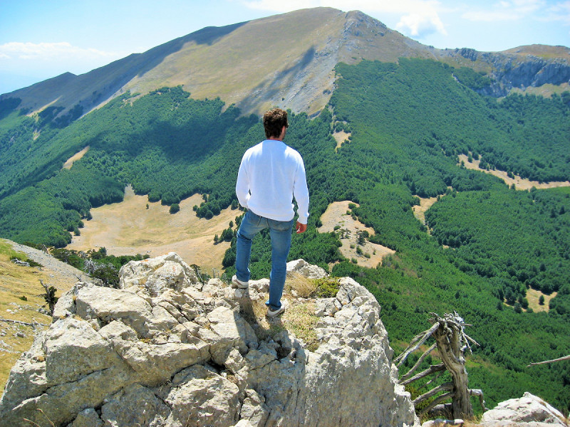 Versante settentrionale del Serra Dolcedorme Versante settentrionale del Serra Dolcedorme
