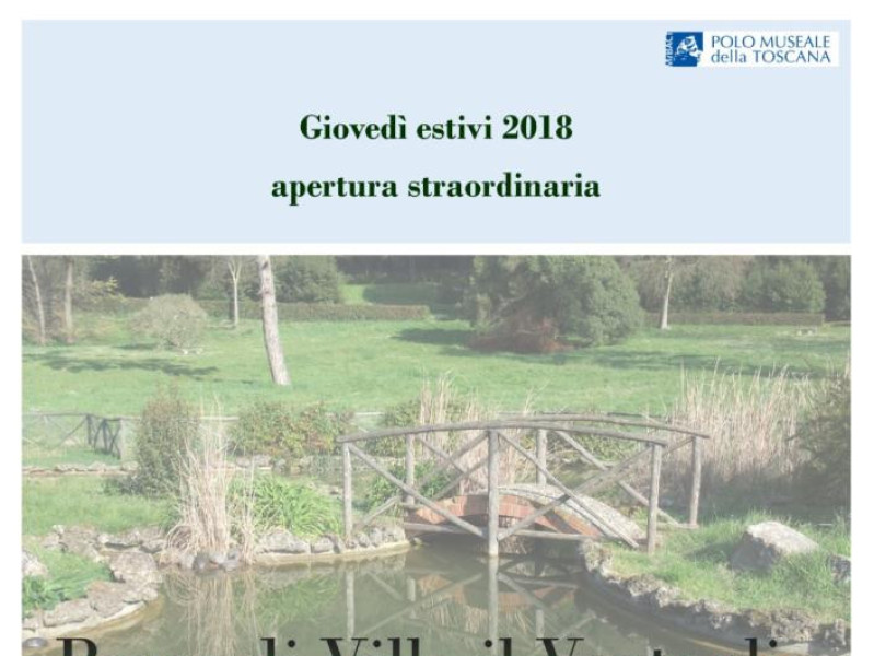 Parco Villa il Ventaglio aperture straordinarie estate 2018 Parco Villa il Ventaglio aperture straordinarie estate 2018