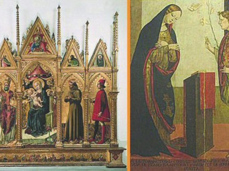 Pinacoteca Comunale " P.Tacchi-Venturi" Pinacoteca Comunale " P.Tacchi-Venturi"