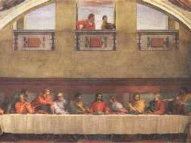Firenze, CENACOLO DI ANDREA DEL SARTO A SAN SALVI Firenze, CENACOLO DI ANDREA DEL SARTO A SAN SALVI