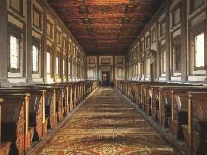 Firenze, BIBLIOTECA MEDICEA LAURENZIANA - AMBIENTI MONUMENTALI Firenze, BIBLIOTECA MEDICEA LAURENZIANA - AMBIENTI MONUMENTALI