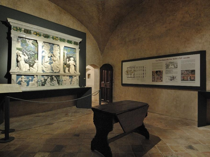 Museo della Porziuncola. Sala espositiva C Fedeli, Marcello; jpg; 2126 pixels; 1417 pixels Museo della Porziuncola. Sala espositiva C Fedeli, Marcello; jpg; 2126 pixels; 1417 pixels