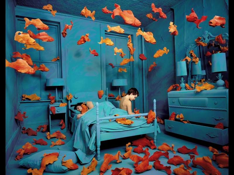 Revenge of the goldfish, 1981 - Sandy Skoglund Revenge of the goldfish, 1981 - Sandy Skoglund