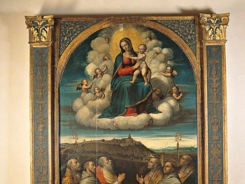 Jacopo Siculo e bottega, Madonna in gloria e  jpg; 623 pixels; 768 pixels Jacopo Siculo e bottega, Madonna in gloria e  jpg; 623 pixels; 768 pixels