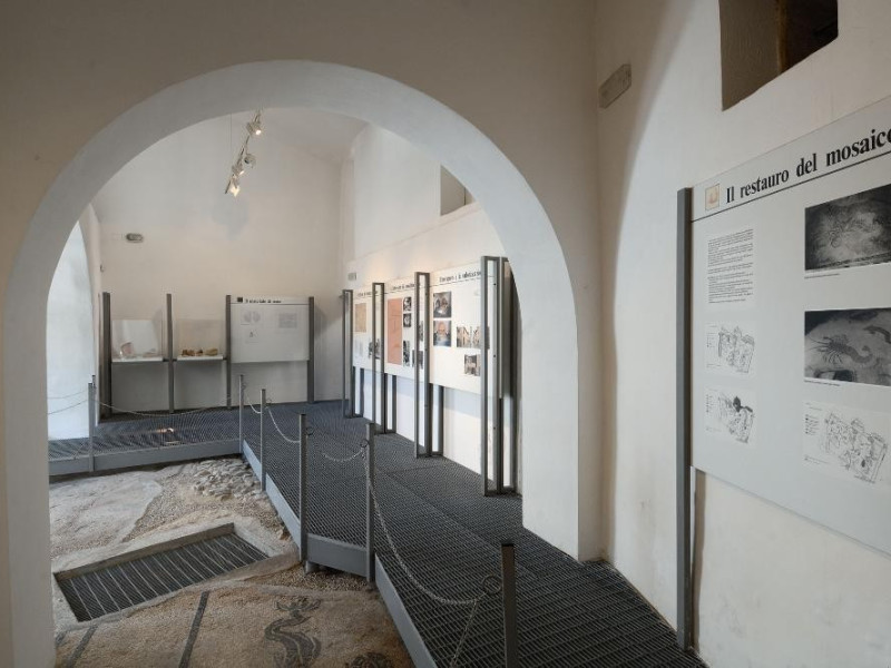 Mosaico delle terme romane. II sec. d.C. Fedeli, Marcello; jpg; 2126 pixels; 1417 pixels Mosaico delle terme romane. II sec. d.C. Fedeli, Marcello; jpg; 2126 pixels; 1417 pixels