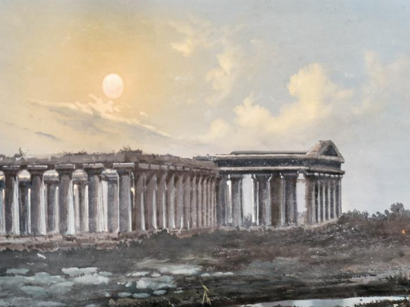 Paestum al chiaro luna Paestum al chiaro luna