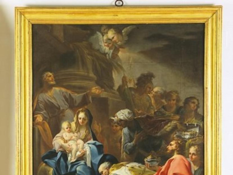 Corrado Giaquinto, Adorazione dei Magi, 1750  Castignani, Sante; jpg; 400 pixels; 483 pixels Corrado Giaquinto, Adorazione dei Magi, 1750  Castignani, Sante; jpg; 400 pixels; 483 pixels