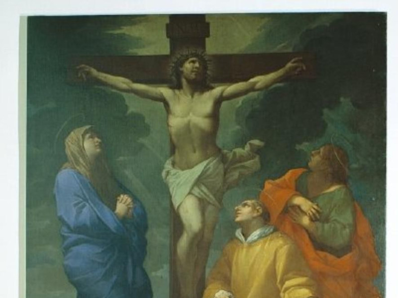 Lazzaro Baldi, Crocifissione con santo Stefan Giorgetti, Alessio/ Paparelli, Daniele; jpg; 400 pixels; 451 pixels Lazzaro Baldi, Crocifissione con santo Stefan Giorgetti, Alessio/ Paparelli, Daniele; jpg; 400 pixels; 451 pixels