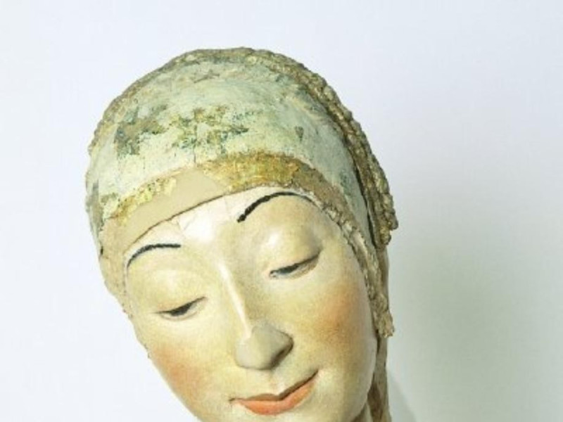 Scultore abruzzese, Testa della Vergine, prim Giorgetti, Alessio/ Paparelli, Daniele; jpg; 400 pixels; 436 pixels Scultore abruzzese, Testa della Vergine, prim Giorgetti, Alessio/ Paparelli, Daniele; jpg; 400 pixels; 436 pixels