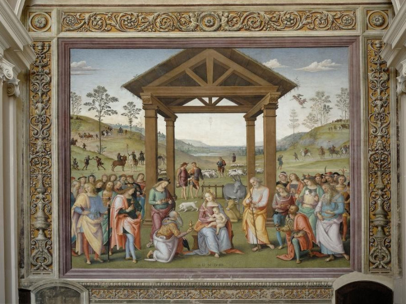 Pietro Vannucci detto il Perugino, Adorazione Fedeli, Marcello; jpg; 2126 pixels; 1417 pixels Pietro Vannucci detto il Perugino, Adorazione Fedeli, Marcello; jpg; 2126 pixels; 1417 pixels