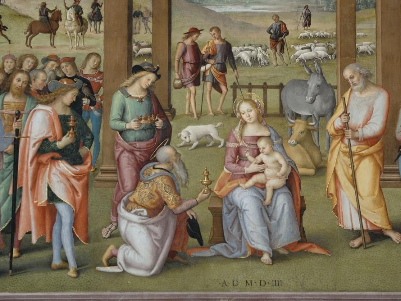Pietro Vannucci detto il Perugino, Adorazione Fedeli, Marcello; jpg; 2126 pixels; 1417 pixels Pietro Vannucci detto il Perugino, Adorazione Fedeli, Marcello; jpg; 2126 pixels; 1417 pixels