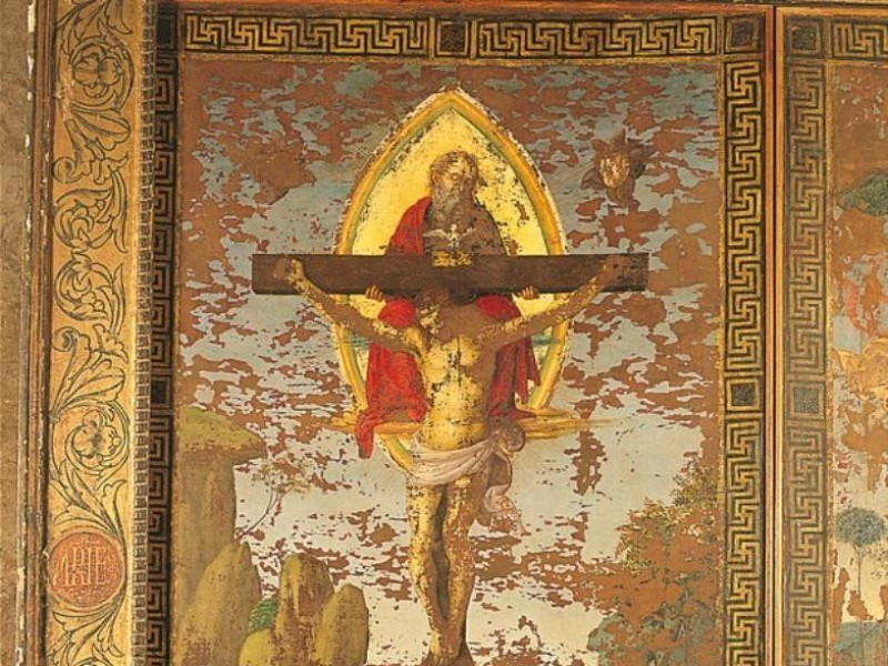 Raffaello, Gonfalone della Santissima Trinità Bellu, Sandro/ Castignani, Sante/ Royal Collection Enterprise Ltd. Windsor (England); jpg; 602 pixels; 768 pixels Raffaello, Gonfalone della Santissima Trinità Bellu, Sandro/ Castignani, Sante/ Royal Collection Enterprise Ltd. Windsor (England); jpg; 602 pixels; 768 pixels