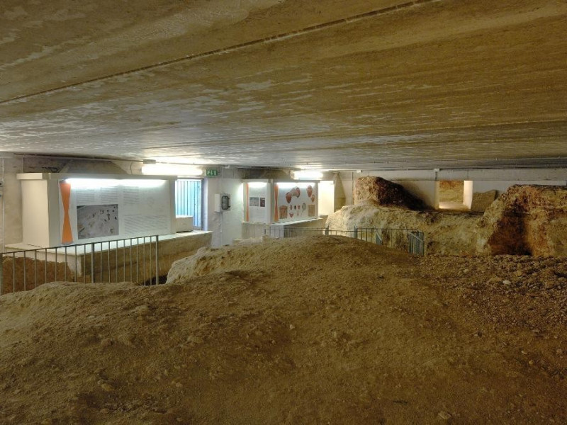 Scavi. Necropoli etrusca di Strozzacapponi.  Fedeli, Marcello; jpg; 2126 pixels; 1417 pixels